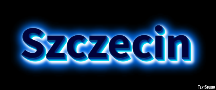 Szczecin Efekt tekstowy