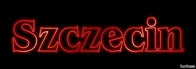 Szczecin Efekt tekstowy