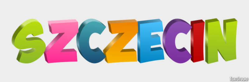 Szczecin Efekt tekstowy