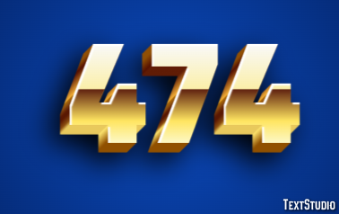 474 Text Effect