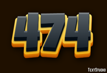 474 Text Effect