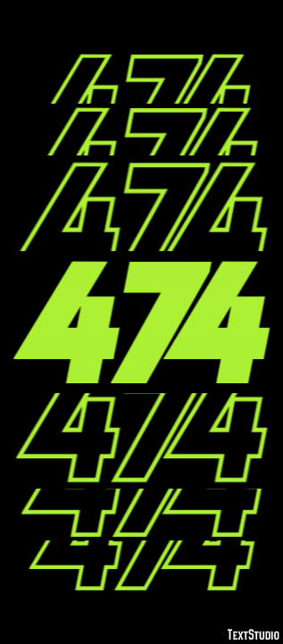 474 Text Effect