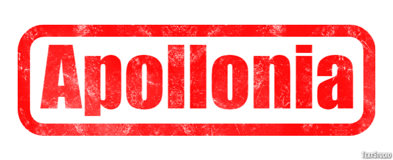 Apollonia Effetto testo