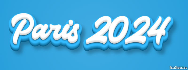 Paris 2024 Effet de Texte