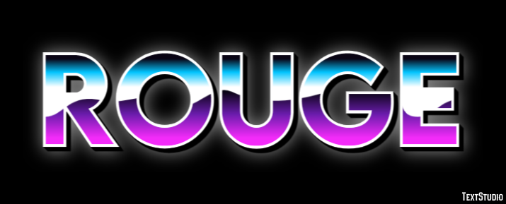 Rouge Effet de Texte