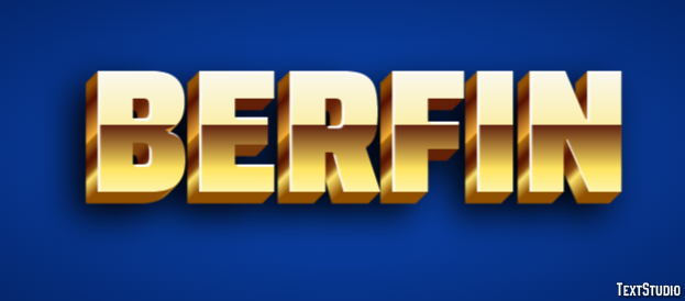 Berfin Text effect