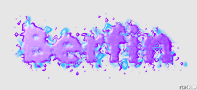 Berfin Text effect