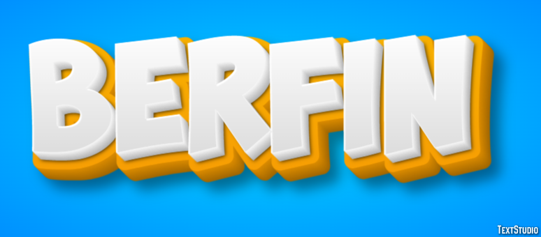 Berfin Text effect