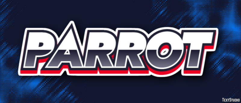 Parrot Text Effect