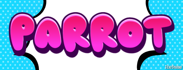 Parrot Text Effect