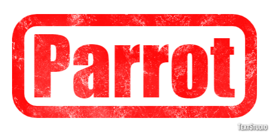 Parrot Text effect