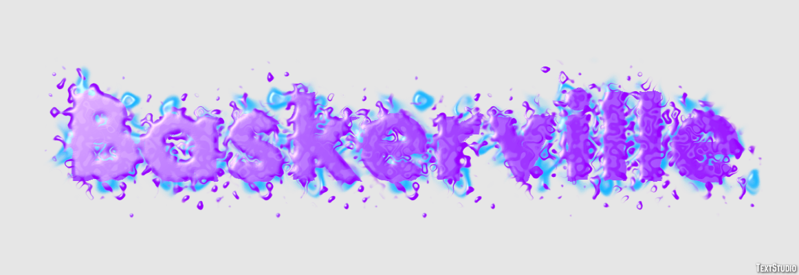 Baskerville Text Effect
