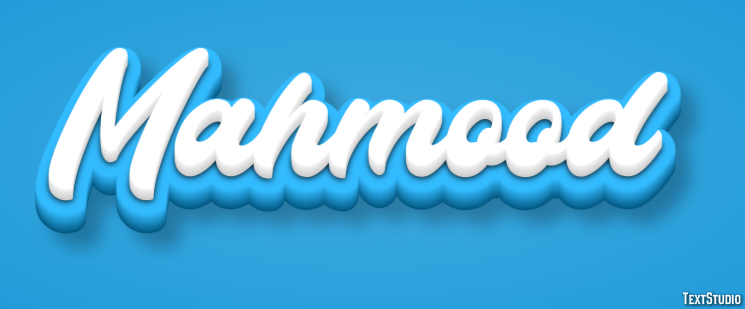 Mahmood Text Effect