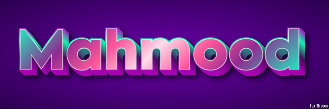 Mahmood Text Effect