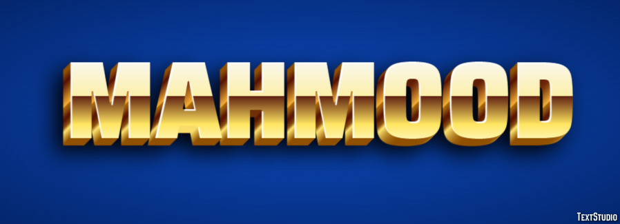 Mahmood Text Effect