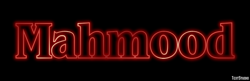 Mahmood Text Effect