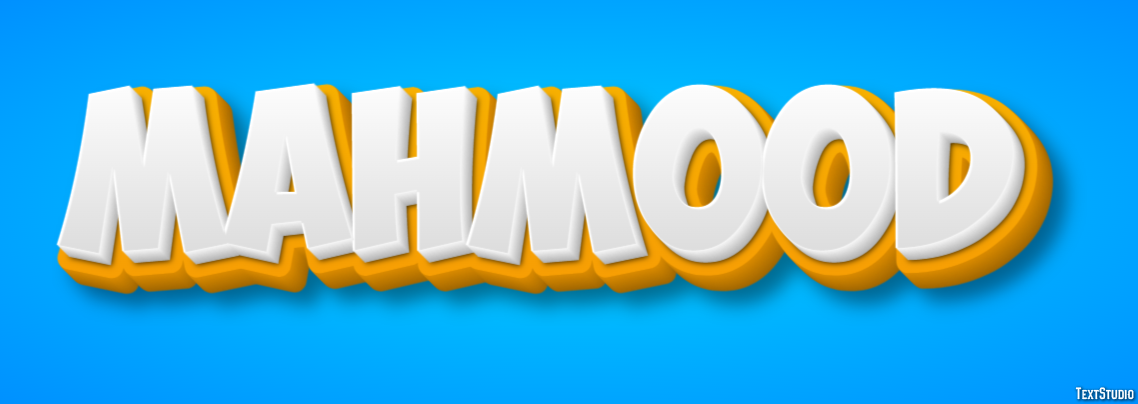 Mahmood Text Effect