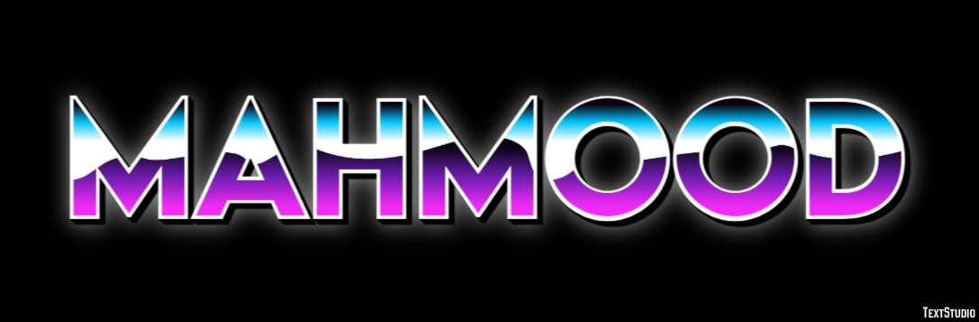 Mahmood Text Effect