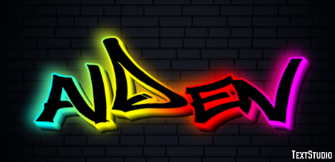 Alden Text effect