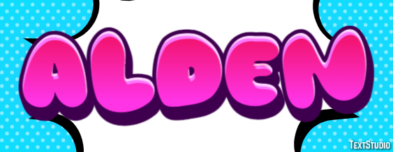 Alden Text effect