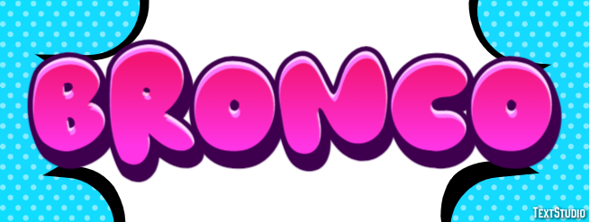 Bronco Tekst Effect