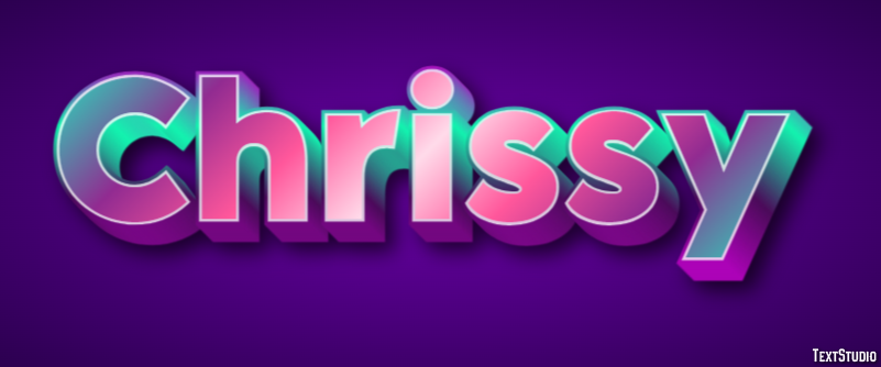 Chrissy Efekt tekstowy