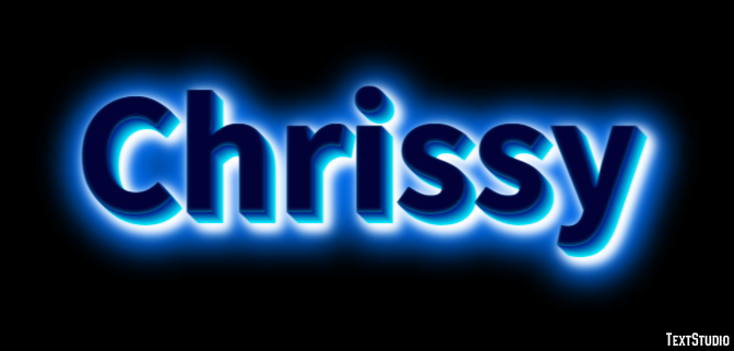 Chrissy Efekt tekstowy