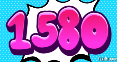 1580 Efecto de Texto