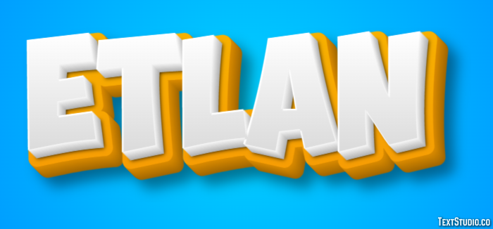 Etlan Tekst Effect