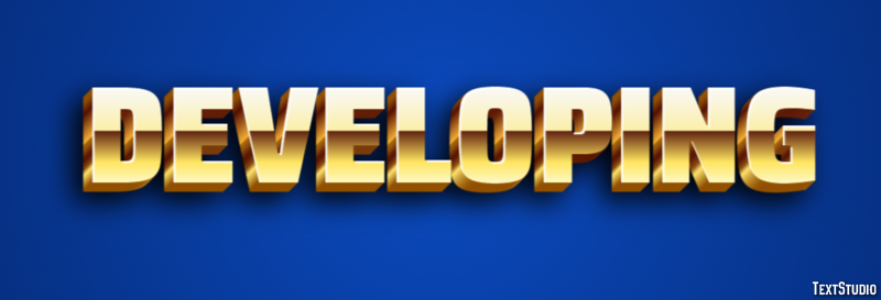 Developing Text Effect