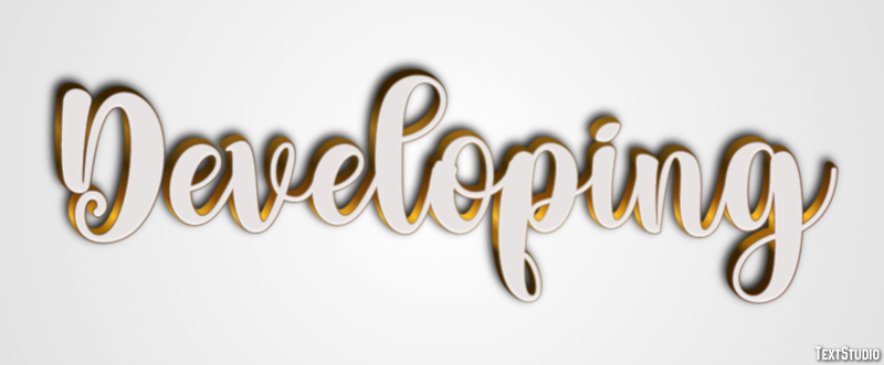 Developing Text Effect