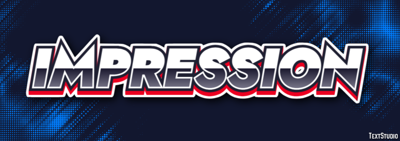 Impression Text Effect