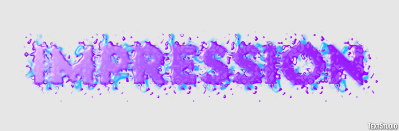 Impression Text Effect