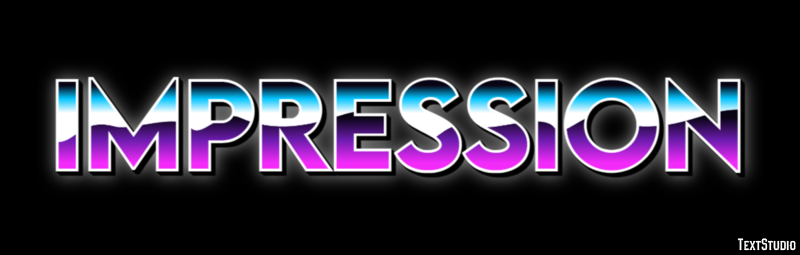 Impression Text Effect