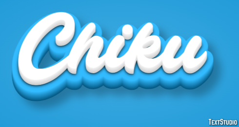 Chiku Texteffekt
