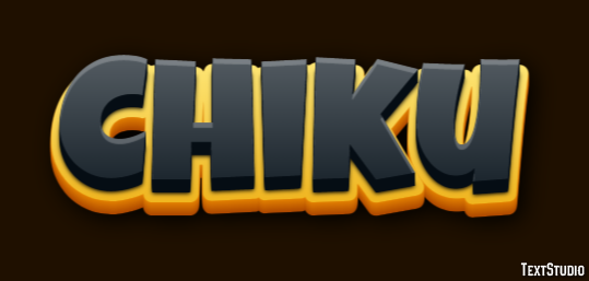 Chiku Texteffekt