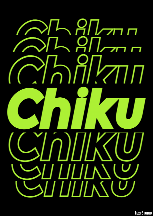 Chiku Efekt tekstowy
