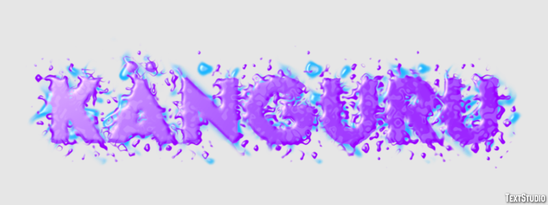 Känguru Text Effect