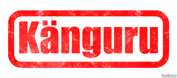 Känguru Text Effect