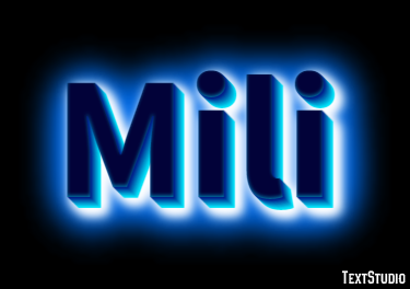 Mili Text Effect