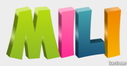 Mili Efecto de texto