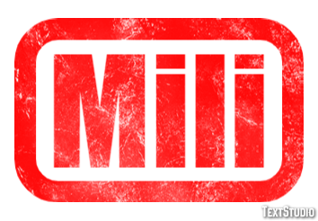 Mili Efecto de texto