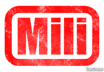 Mili Эффект текста