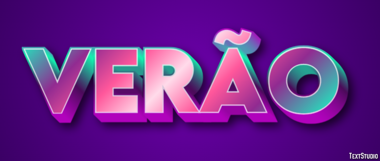 Verão Effet de Texte