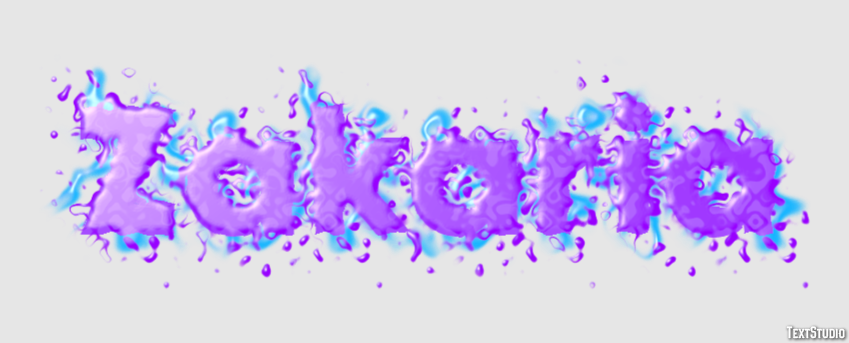 Zakaria Text Effect