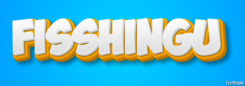 フィッシング Text Effect