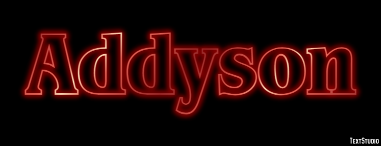 Addyson Metin Efekti