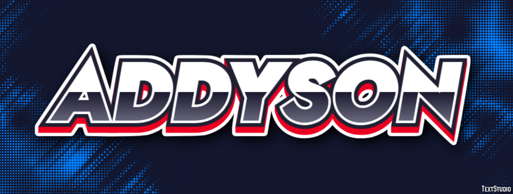 Addyson Text Effect