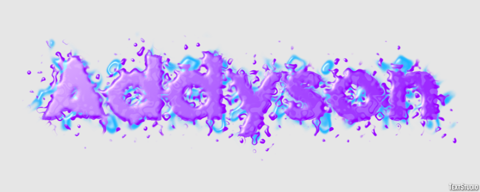 Addyson Effet de Texte