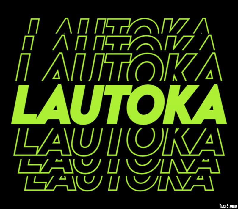 Lautoka Effetto testo